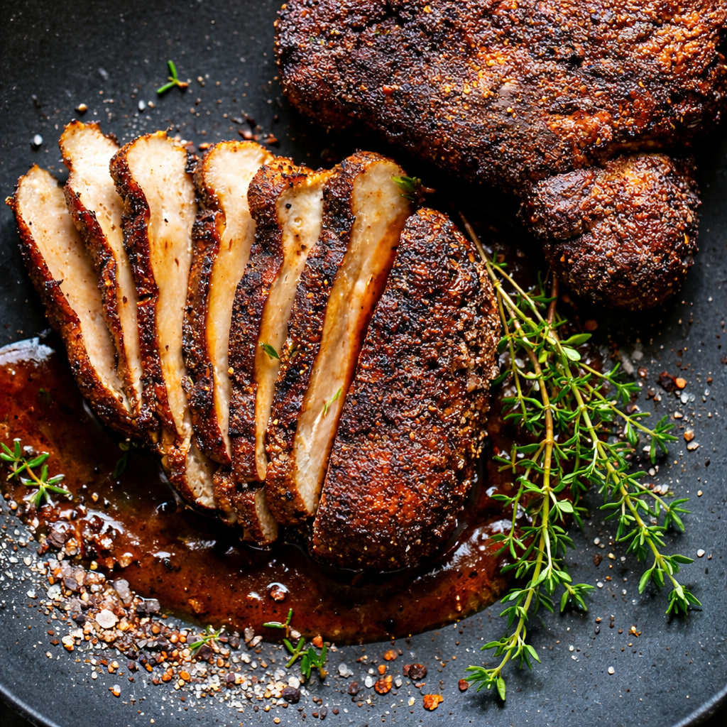 Steak vom Igelstachelbart (Lion's Mane)